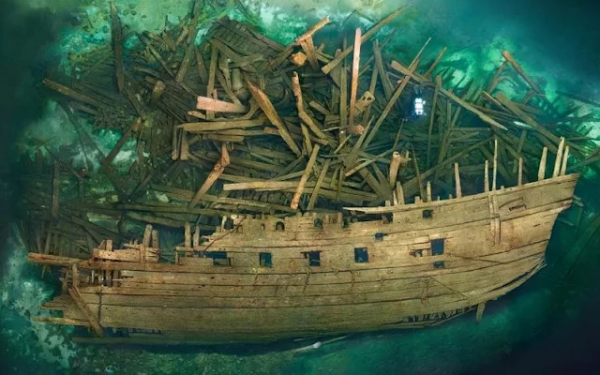 The Wreck of Swedish Warship Mars