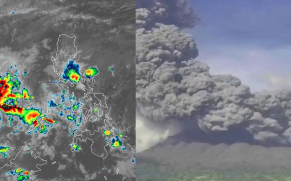 Thunderstorms could worsen effects of Kanlaon ash fall