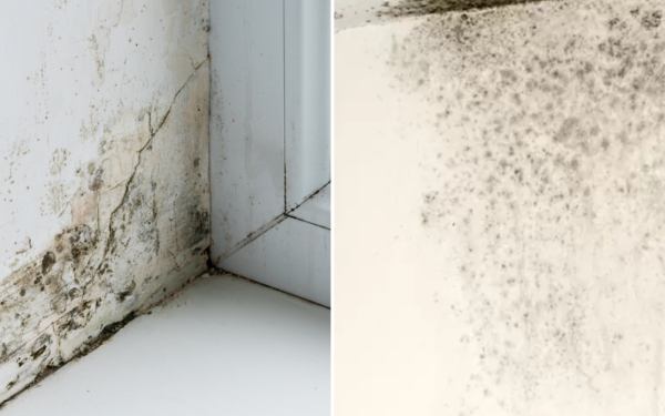 Handle moldy walls early to protect health