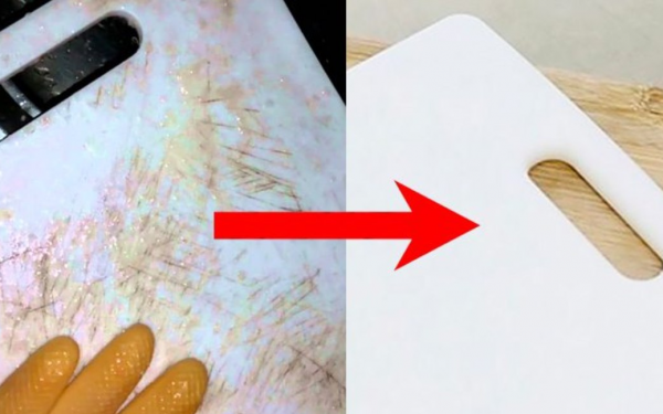 Don’t wash a moldy wooden cutting board with soap