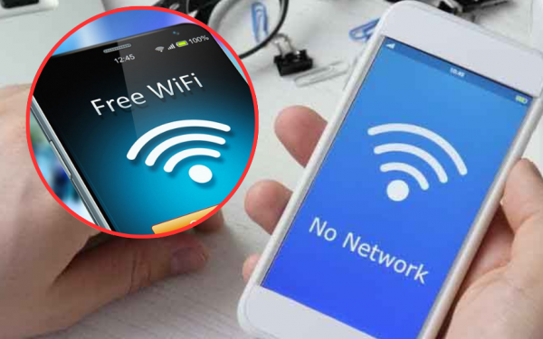 Catch wifi without password