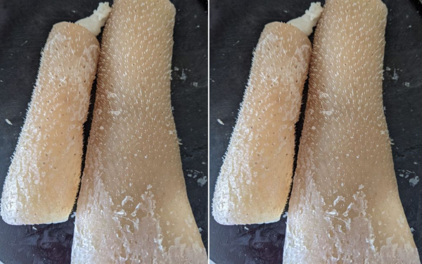 How to remove hair from pork skin in 5 minutes now