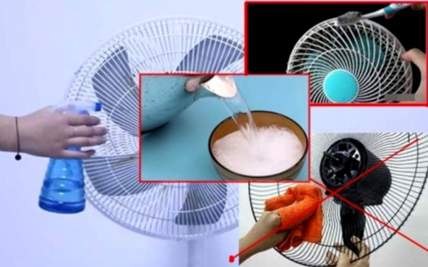 A Tip for Cleaning Fans Without Disassembling or Incurring Extra Costs