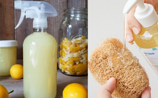 Make 100% natural dishwashing liquid at home.