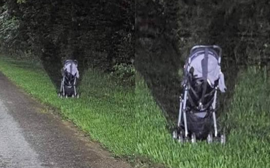 If you see a stroller on the side of the road at midnight, don't get out to see it