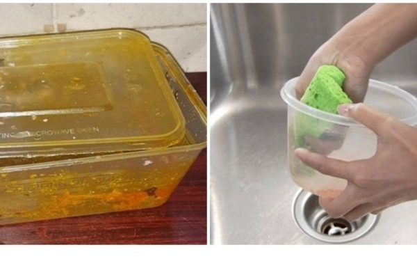 User Shares Hack to Clean Plastic Containers Without a Sponge: How Effective Is It?