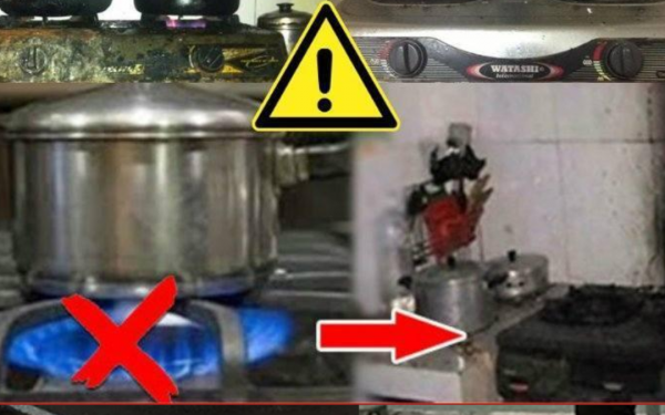 6 "fatal" mistakes that can one day cause the gas stove