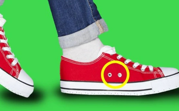 The Mystery Behind the Holes on Converse Shoes