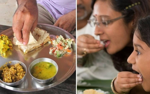 Why do Indians have to eat 100% with their right hand, even left-handed people?