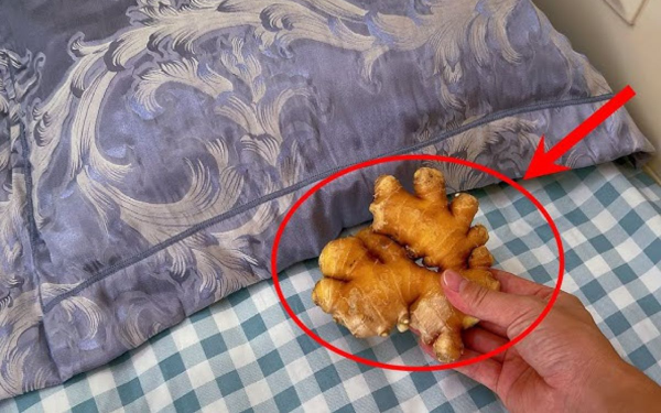 Place a Ginger Root Under Your Pillow Before Bed