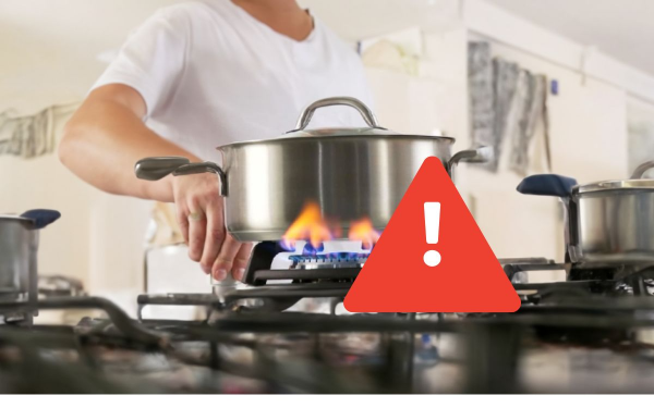 Why Shouldn't a Newly Washed Pot Be Placed Directly on a Gas Stove?